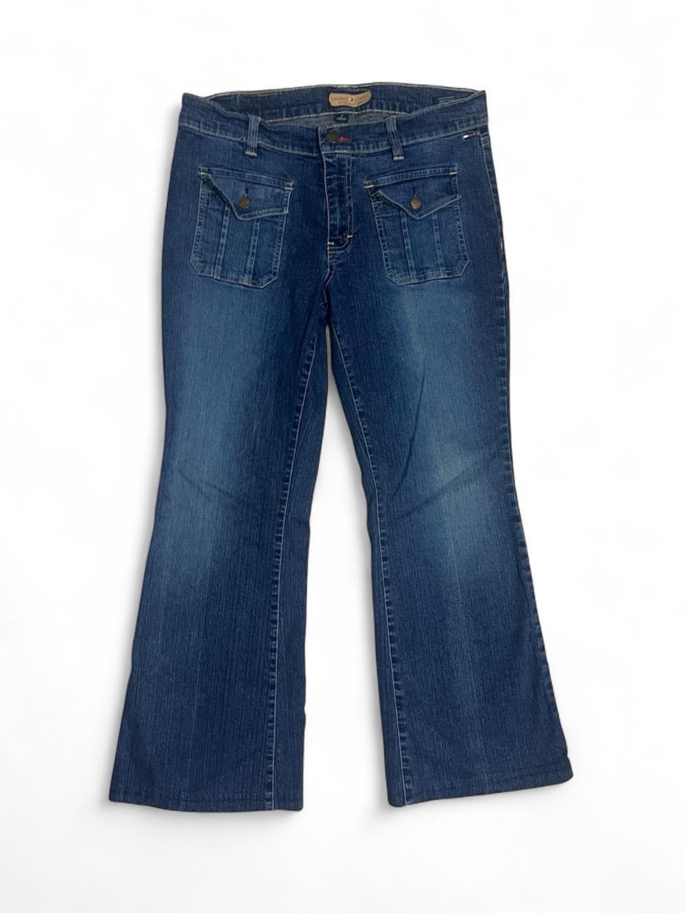 Tommy Hilfiger Navy Blue Flare Jeans